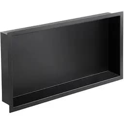 Полка в ванную Mixxus Premium Niche-0102 Black MI6680, Черный