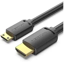 Кабель мультимедийный HDMI M to HDMI mini M 1.5m V2.0 4K60Hz VENTION (AGHBG)