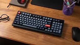 Keychron Клавіатура механічна V5 Max 100Key EN/UKR, RGB, чорний - мініатюра 8