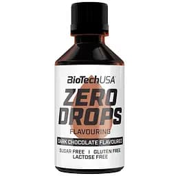 Сахарозаменитель BiotechUSA Zero Drops Dark Chocolate ароматизированный жидкий 50 мл