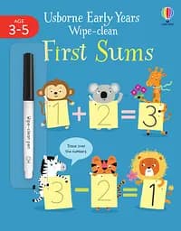 Early Years Wipe-Clean First Sums - Jessica Greenwell, англ. мова (9781474986700)
