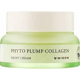 Нічний крем для обличчя Mizon Phyto Plump Collagen Night Cream з фітоколагеном, 50 мл
