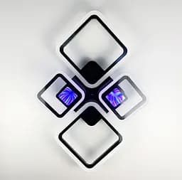 LED світильник із 3D підвісткою Line.F Колір корпусу Чорний - мініатюра 4