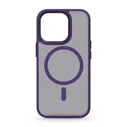 Чехол для Apple iPhone 13 Pro, Uniq MagCase, фиолетовый, противоударный, панель-накладка с MagSafe, ударопрочный TPU+PC, с магнитом MagSafe, поддержка полноценной беспроводной зарядки, ArmorStandart (ARM75316)