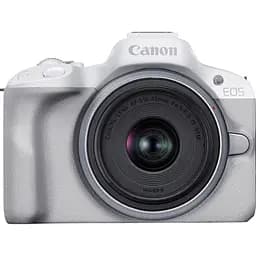 Бездзеркальний фотоапарат Canon EOS R50 Kit RF-S 18-45mm f4.5-6.3 IS STM White (5812C013) [88977]