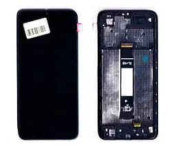 Дисплей Samsung M515 Galaxy M51 чорний, OLED, з рамкою