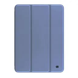 Чохол-книжка на планшет Apple iPad 10.9 (2022) A2696/A2757/A2777/10.9 (2024)/11 (2025) A16, Flex Case, lavender grey, протиударний, обкладинка з трискладовою підставкою та авто. пробудженням для планшета 10.9 ,11 , шкіряний, на магніті