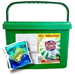Капсули для прання Power Wash Universal 150 шт.