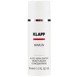 Гель для обличчя Klapp Immun Aloe Vera Super Moisturizer, зволожуючий, 50 мл