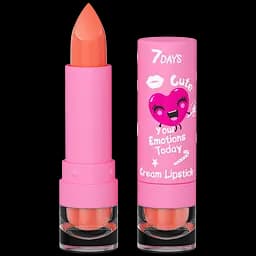 Помада для губ 7 Days Your Emotions Today Cute кремова, відтінок 102 Lemonade, 4г (4630079503841)