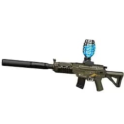 Автомат JF 028 G, аккумулятор 7.4V, автоматический/механический режим, орбизы, магазин, глушитель