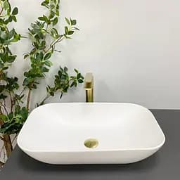 Умивальник VBI Avezzano white matt накладний VBI-014400, Білий матовий - мініатюра 4