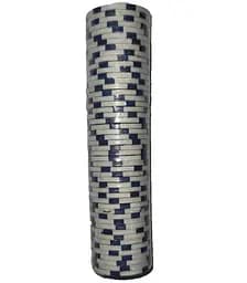 Набор фишек для игры в покер Offtop, 50 шт., белый (848073)