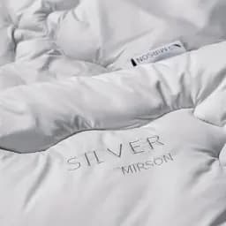 Ковдра антиалергенна Зима MirSon Silver Cloud Thinsulate 220х240 см сіра (2200010352818) - мініатюра 2