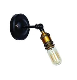 Бра настенное Levistella 752WB1402-1 E27 60W черный с золотым для дома