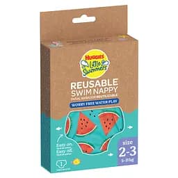 Уценка. Многоразовые подгузники-трусики для плавания Huggies Little Swimmers, 2-3 (5-11 кг), 1 шт.