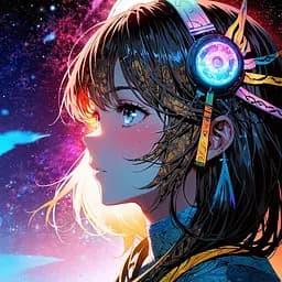 Деревянный пазл Аниме девушка, А3, Картонная коробка 200 элементов