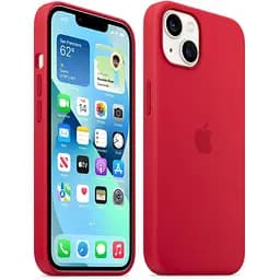 Оригінальний силіконовий чохол Apple Silicone Case MagSafe для iPhone 13 Red MM2C3ZE/A - мініатюра 8