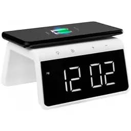 Розумний годинник настільний Gelius Pro Smart Desktop Clock Time Bridge GP-SDC01 бездротова зарядка