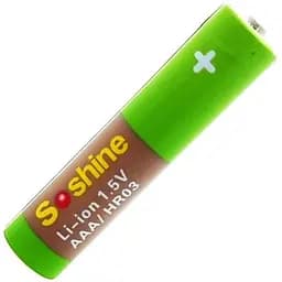 Аккумулятор AAA Soshine 1.5V 730 mAh 1100 mWh / Батарейка аккумуляторная (18882)