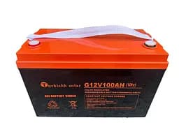 Гелевий акумулятор BATTERY GEL Turkishh Solar 12V 100 Ah - мініатюра 2