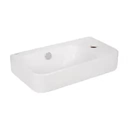 Умивальник Qtap Tern 450x250x158 White QT1711H02LW, Білий - мініатюра 4
