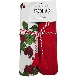 Набор полотенец Soho Berrie хлопок 100% 40х60 см 2 шт. (BS 45539A/1)