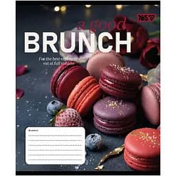 Набір зошитів Yes Brunch А5 18 аркушів у клітинку 25 шт. (769098) - мініатюра 6