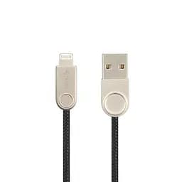 USB кабель Gelius Pro Nylon Lay 2A Apple Black Lightning