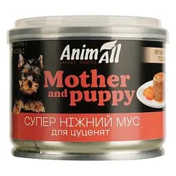 Влажный корм AnimAll Mother and Puppy легкий старт кормления для щенков 195 г