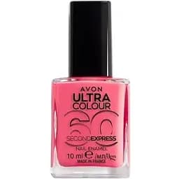 Швидковисихаючий лак для нігтів Avon УльтраКолір за 60 секунд Strawberry Margarita 10 мл (49469293)