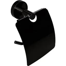 Тримач для туалетного паперу Bemeta Hematit 159112012 Чорний матовий