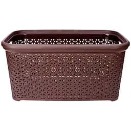 Кошик Diomedea без кришки з рамкою коричневий 595 x 405 x 280 мм 50 л (К2-534)