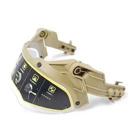 Тактичні захисні окуляри Vulpo фліп (прозоре скло) Койот