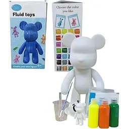Набір для творчості Флюїдне ведмежа Bearbrick з фарбами 33 см (24-600)
