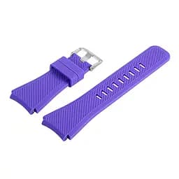Силіконовий ремінець Watchbands для Samsung Gear S3 - фіолетовий (WB001PURPLE3) - мініатюра 3