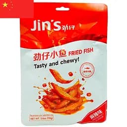 Снек Jinzai з анчоусів у гострому соусі 110 г