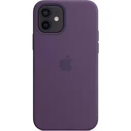 Чохол Silicone Case з MagSafe для Apple iPhone 12/12 Pro (Amethyst) ААА [57144] - мініатюра 7