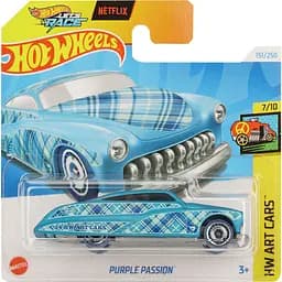 Базовая машинка Hot Wheels HW Art Cars Purple Pussion голубая (5785)   