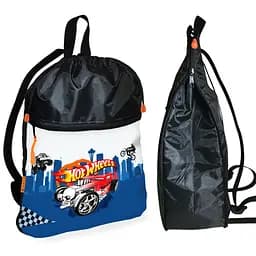 Рюкзак-мешок для школы Хот Вилс "Hot Wheels" детская сумка для обуви и спортивной одежды (01490)