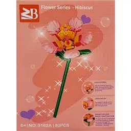 Конструктор детский Hibiscus Bambi 9119A-9162A 80 деталей