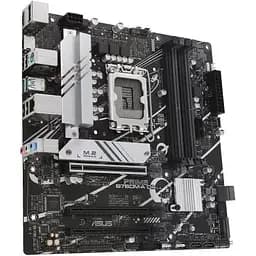 Материнська плата Asus Prime LGA1700, B760M-A D4-CSM, B760, 4xDDR4, Int.Video(CPU), 4xSATA3, 2xM.2, 3xPCI-E 16x 4.0, Realtek 7.1, Realtek 2.5Gb, 5xUSB3.2/7xUSB2.0, HDMI/DP, MicroATX - мініатюра 3