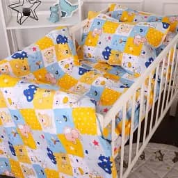 Підковдра MirSon Бязь Kids Time 20-0038 Cute animals 143х210 см (2200009639821) - мініатюра 2