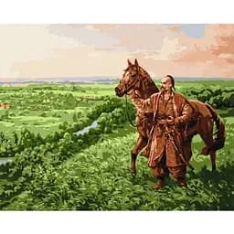 Картина по номерам Ideyka Казацкий дух ©Сергей Лобач KHO4992 40х50 см