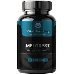 Мелатонін VitalHarmony Melorest, 90 капсул для покращення сну
