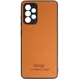 Чохол Huryl Leather Case Samsung Galaxy A52 5G Brown
