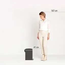 Бак для сміття Brabantia NewIcon з педаллю 12 л (149924) - мініатюра 5
