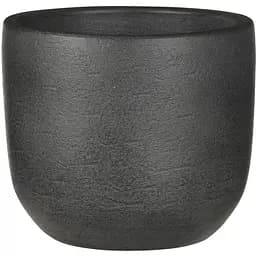 Кашпо Edelman Nora pot round 25 см темно-сіре (1074631)