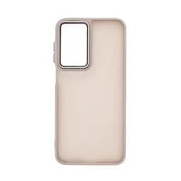 Противоударный чехол для Samsung Galaxy A17 4G (A175), Frame, серый, панель-накладка, термополиуретан TPU + поликарбонат PC, защита всего корпуса, защита кнопок и камеры, устойчив к деформациям, ArmorStandart (ARM87016)