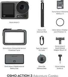 Екшн-камера DJI Osmo Action 3 Adventure Combo [CP.OS.00000221.01] [74876] - мініатюра 10